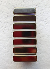 N52 Sintered Arc Permanent Neodymium Magnets NiCuNi 25mmx30mmx9m