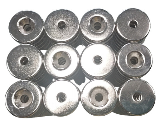 acheter Diamètre X 6mm des aimants fraisé par néodyme épais 19mm du disque N52 online manufacture