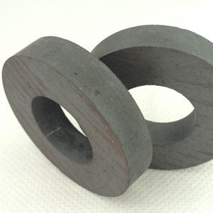 acheter Grand aimant industriel 53mm x 24mm x 11mm de haut-parleur de ferrite de forme d'anneau online manufacture