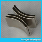 Neodymium Arc Segment Magnets / Curved Neodymium Magnets For Rotors
