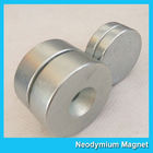 N52 Disc Thick Neodymium Countersunk Magnets 19mm Diameter x 6mm