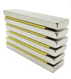 acheter La barre faite sur commande de bloc forment les aimants en vrac du néodyme N42 50*30*10mm online manufacture