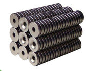 Permanent Neodymium Iron Boron Magnets Radial Ring Shaped ISO9001 Certificated